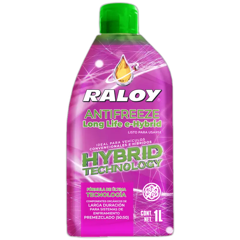 RALOY ANTICONGELANTE LONG LIFE E-HYBRID (50/50) (B/1 LT)