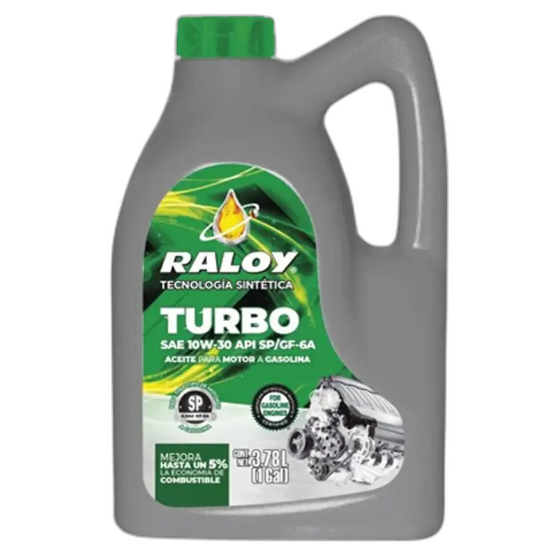 RALOY TURBO TECNOLOGÍA SINTETICA SAE 10W-30 API SQ / GF-7A (G/3.78 LTS)