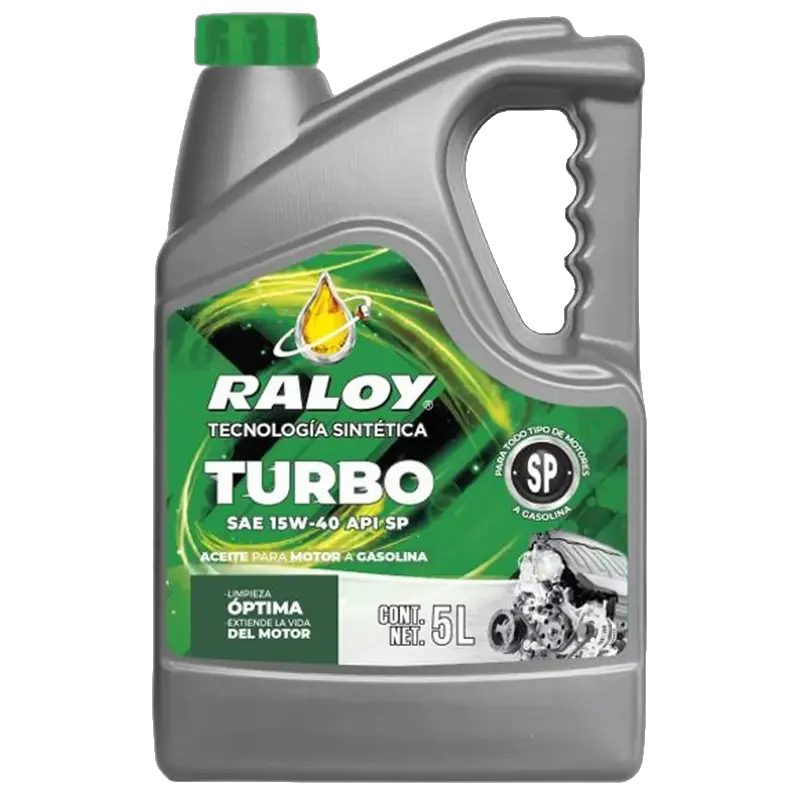 TURBO TECNOLOGÍA SINTETICA SAE 15W-40 API SP (P/5 LTS)