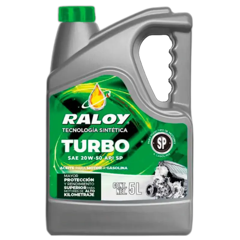 TURBO TECNOLOGÍA SINTETICA SAE 20W-50 API SP (P/5 LTS)
