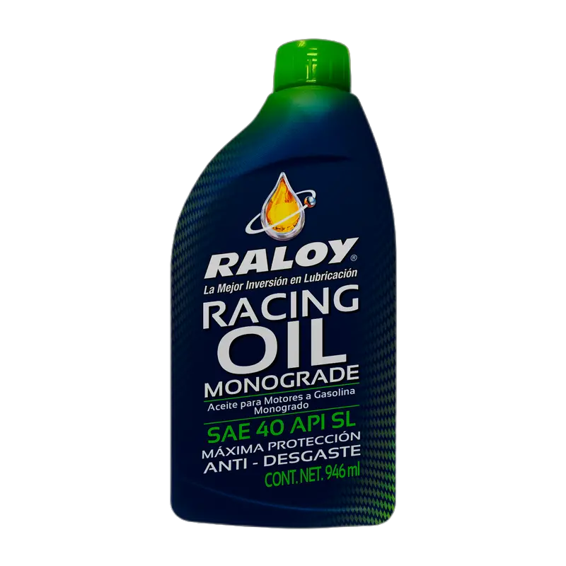 RALOY RACING OIL MONOGRADE SAE 40 API SL / CF (B/946 ML)
