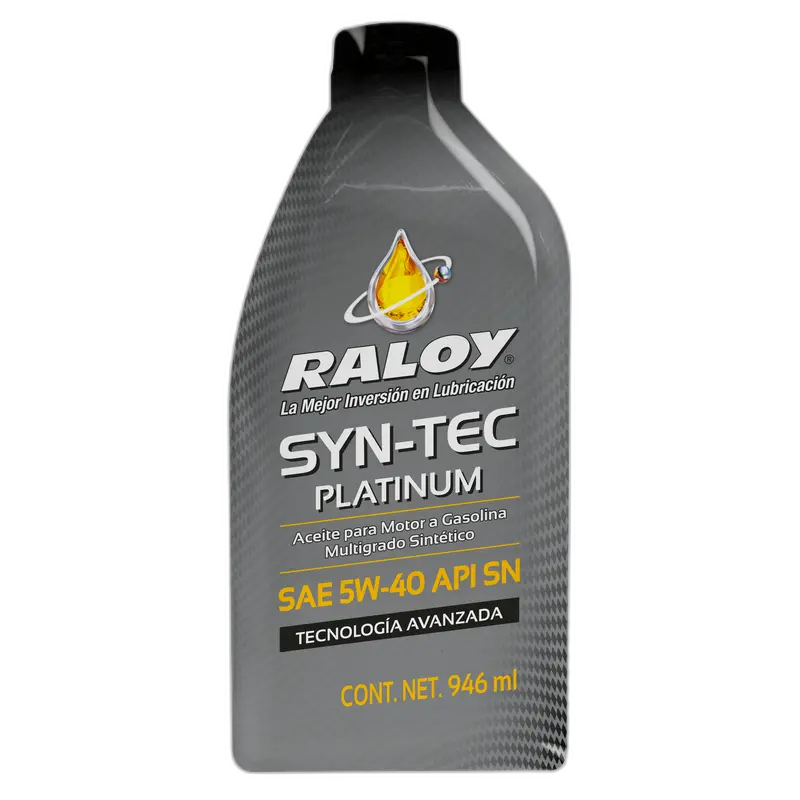 RALOY SYN-TEC PLATINUM SAE 05W-40 API SN (505.01, A40, LL4, MB229.31) (B/946 ML)