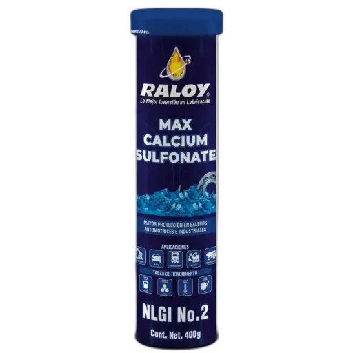 [P12459C] MAX CALCIUM SULFONATE MOLY NLGI EP 2 (C/400 GMS)