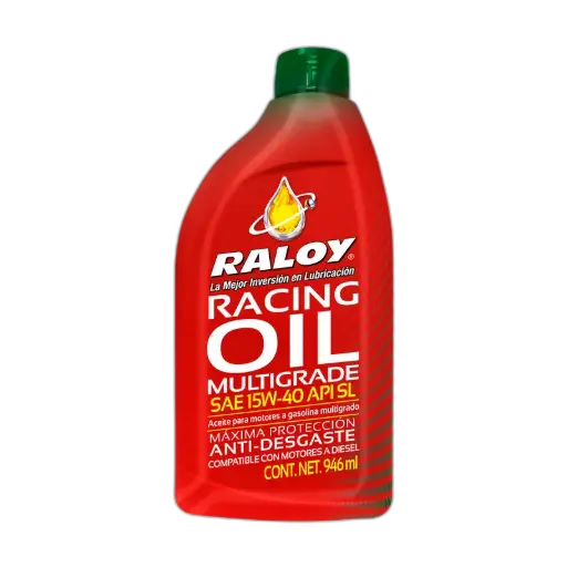 [P6352B] RALOY RACING MULTIGRADE OIL SAE 15W-40 API SL/CF B/.946