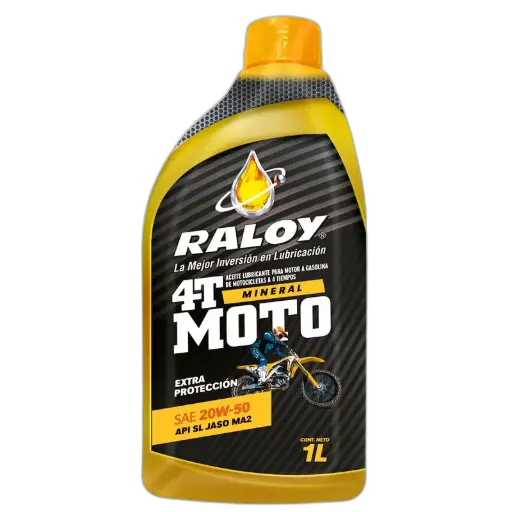 [P6416B] RALOY CUATRO TIEMPOS JASO MA2 SAE 20W-50 (B/1 LT)