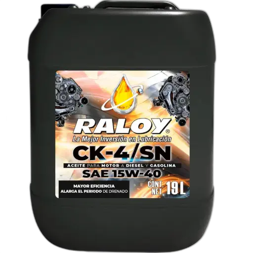 [P8282] RALOY IMPROVED EXTRAPERFORMANCE SAE 15W-40 API CK-4 (B/19 LTS)