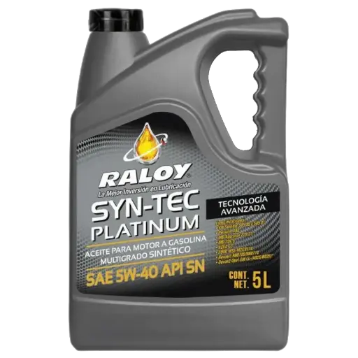 [P6706P] RALOY SYN-TEC PLATINUM SAE 5W-40 API SN/GF-5 (505.01) B/5