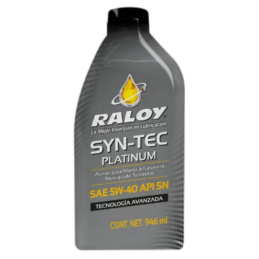 [P6712B] RALOY SYN-TEC PLATINUM SAE 05W-40 API SN (505.01, A40, LL4, MB229.31) (B/946 ML)
