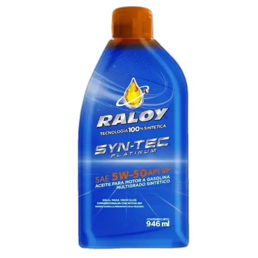 [P10744B] RALOY SYN-TEC PLATINUM SAE 05W-50 API SP / GF-6 (B/946 ML)
